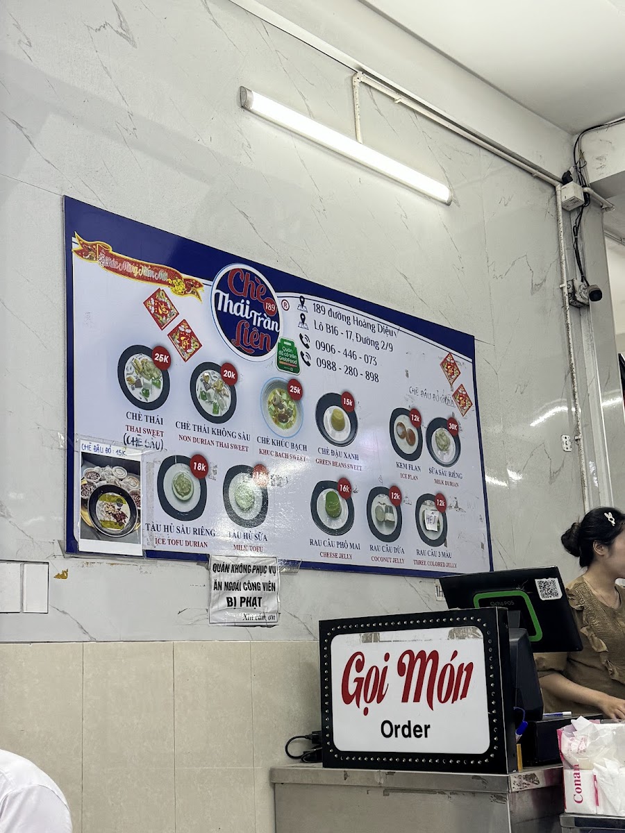 Menu Chè Liên Đà Nẵng-2