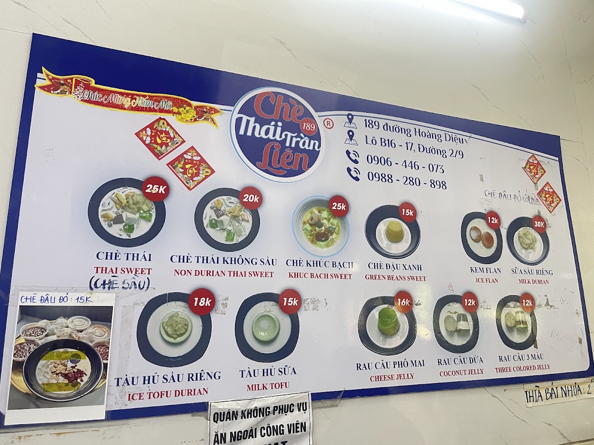 Menu Chè Liên Đà Nẵng-3